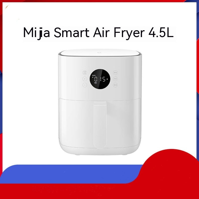 4.5L Intelligent Multifunctional Air Fryer with Alloy Cooking Basket