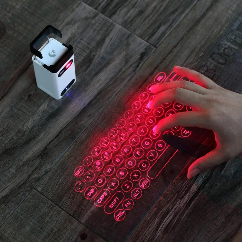 Advanced Virtual Laser Keyboard - Bluetooth Projection with Mouse Function & Power Bank