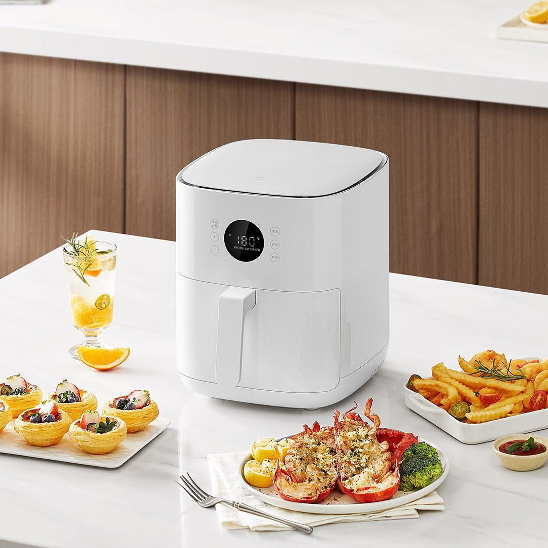 4.5L Intelligent Multifunctional Air Fryer with Alloy Cooking Basket