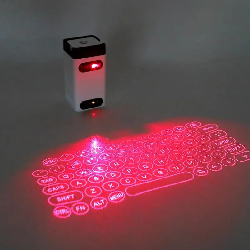 Advanced Virtual Laser Keyboard - Bluetooth Projection with Mouse Function & Power Bank